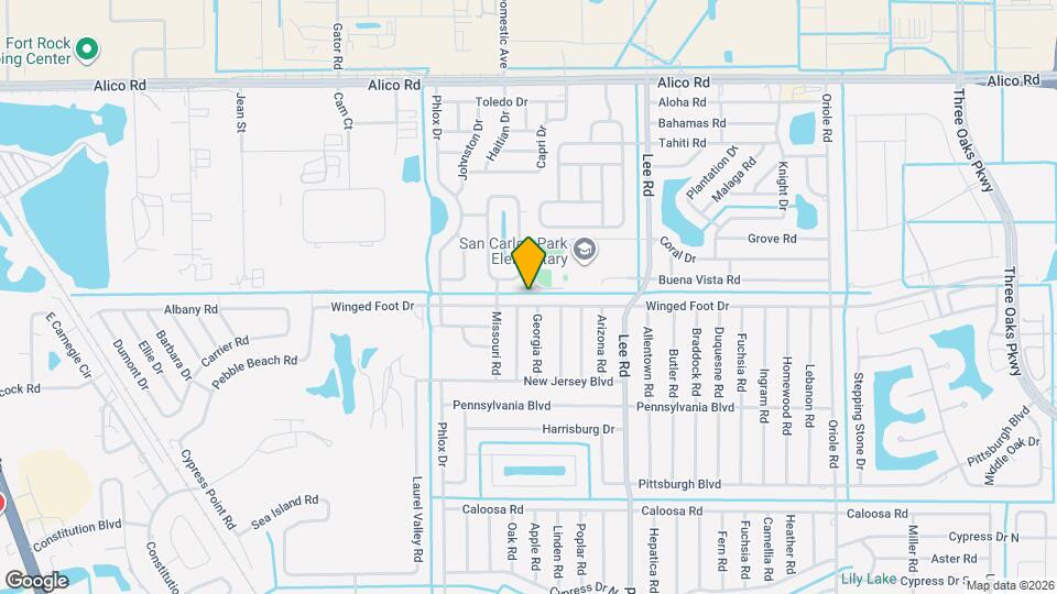 8125 Winged Foot Dr Map and Location Details