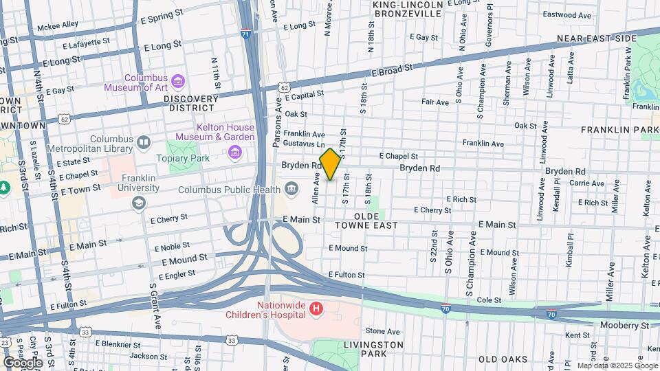 232 S Monroe Ave, Unit B Mapa y Detalles de la Ubicación