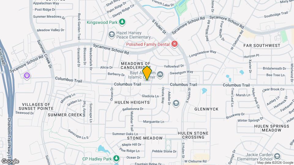 7855 Colwick Ct Map and Location Details