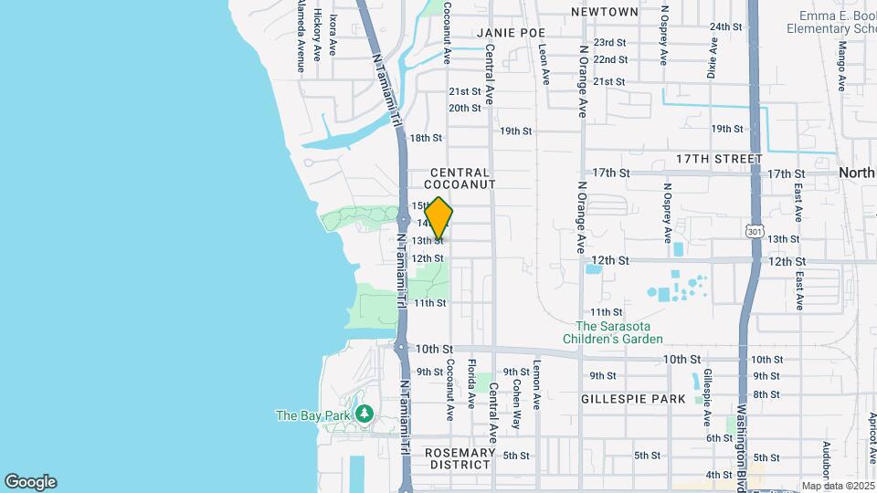 1268-1213 13th St Mapa y Detalles de la Ubicación
