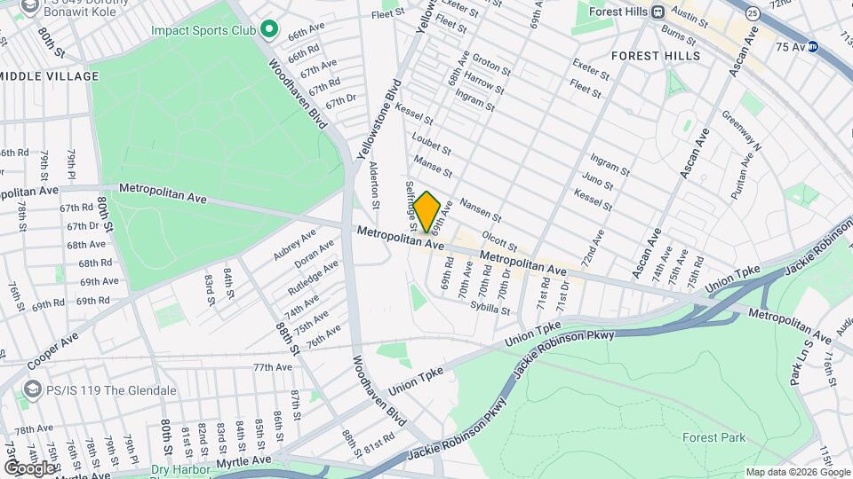 96-13 Metropolitan Ave Map and Location Details