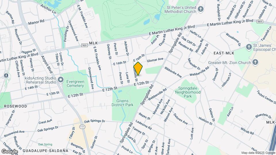 1211 Cometa St Mapa y Detalles de la Ubicación