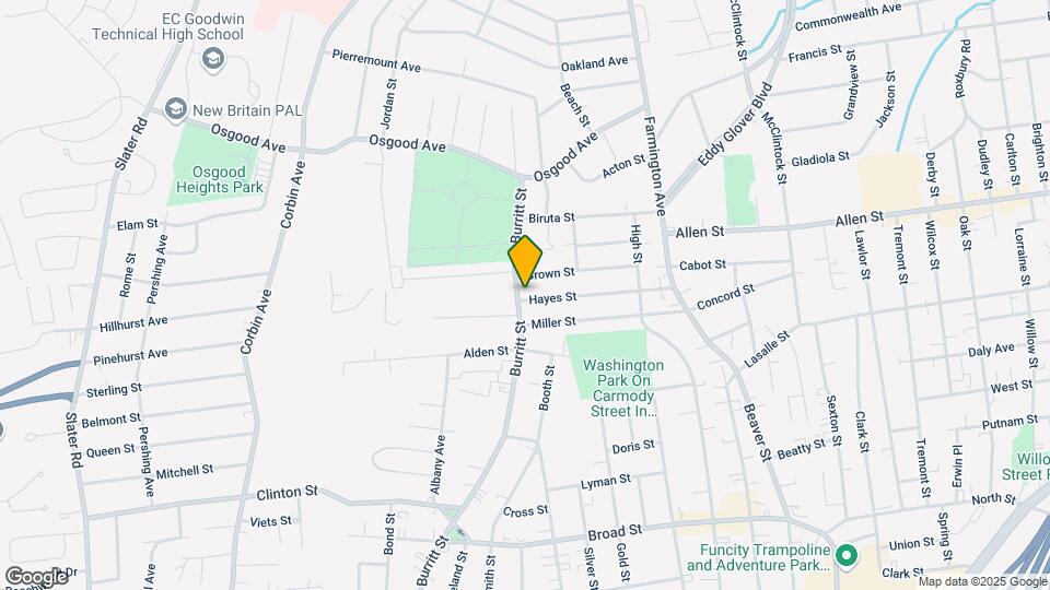 563 Burritt St Map and Location Details