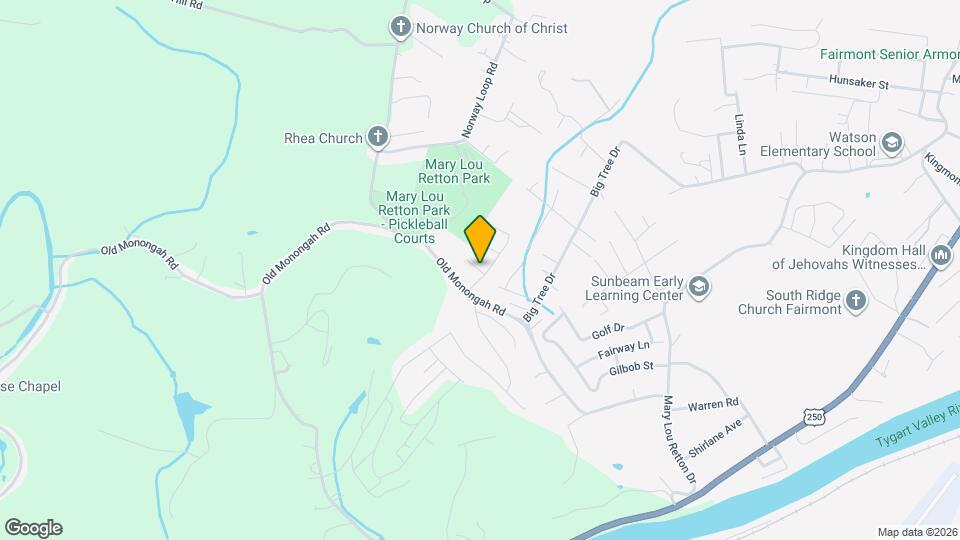 607 Birch View Dr Map and Location Details