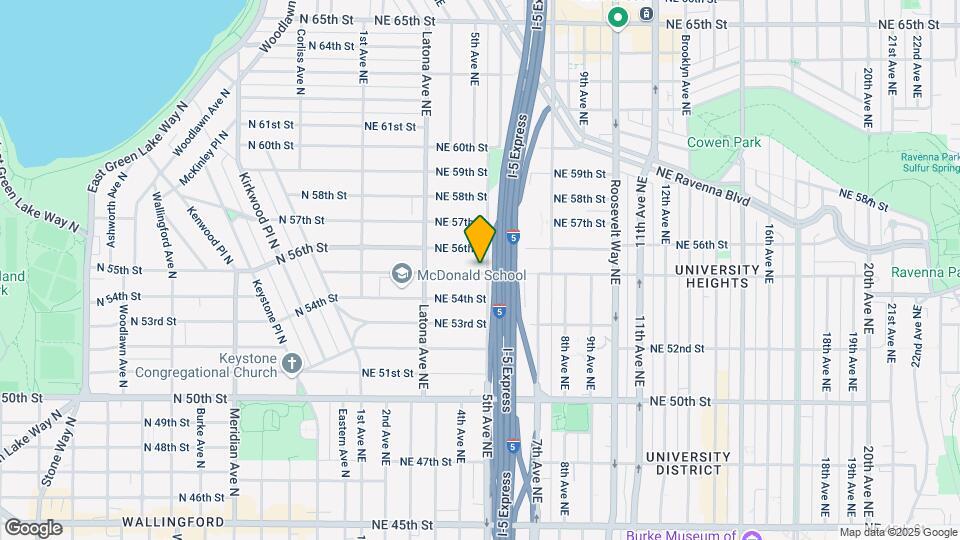 5503 5th Ave NE Map and Location Details