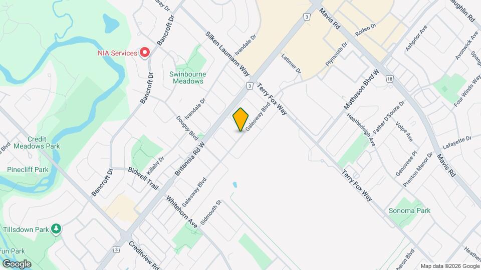 5997 Gant Cres Map and Location Details