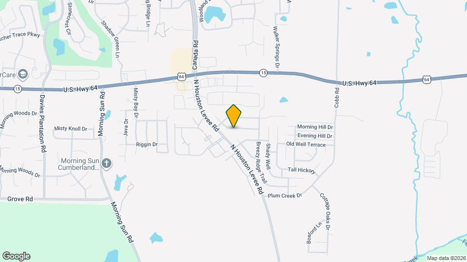 10001 Houston Birch Dr Mapa y Detalles de la Ubicación