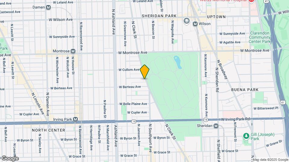 4226 N Clark St-Unit -Unit 3 Map and Location Details