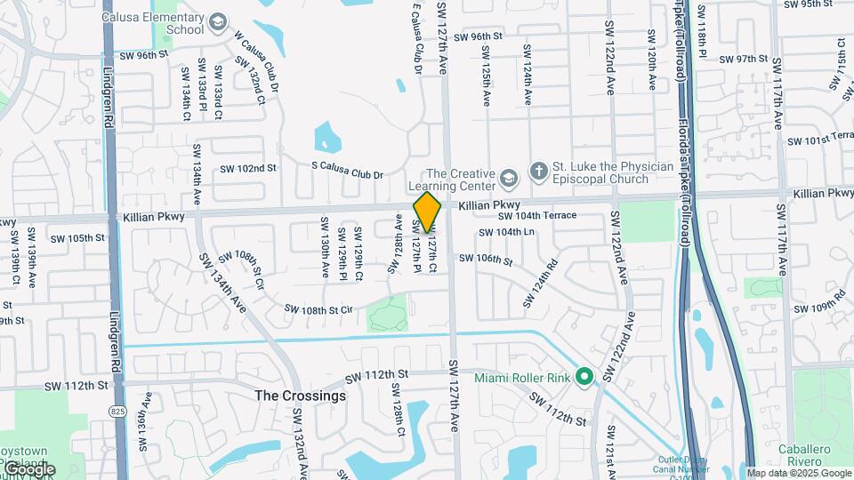 10514 SW 127th Ct Map and Location Details