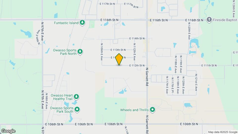 10856 E 112th St N Map and Location Details