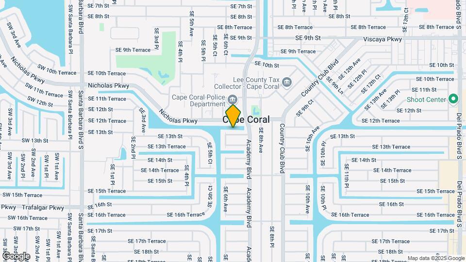 607 SE 13th St Map and Location Details