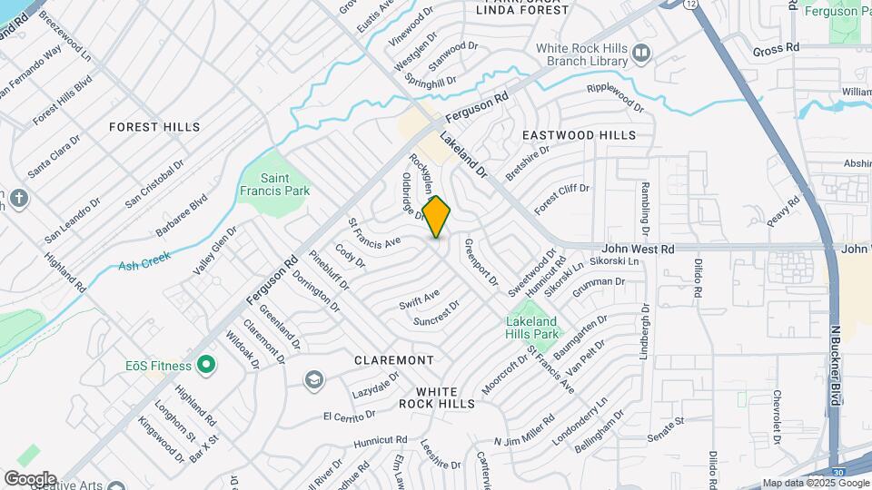 2410 St Francis Ave Map and Location Details