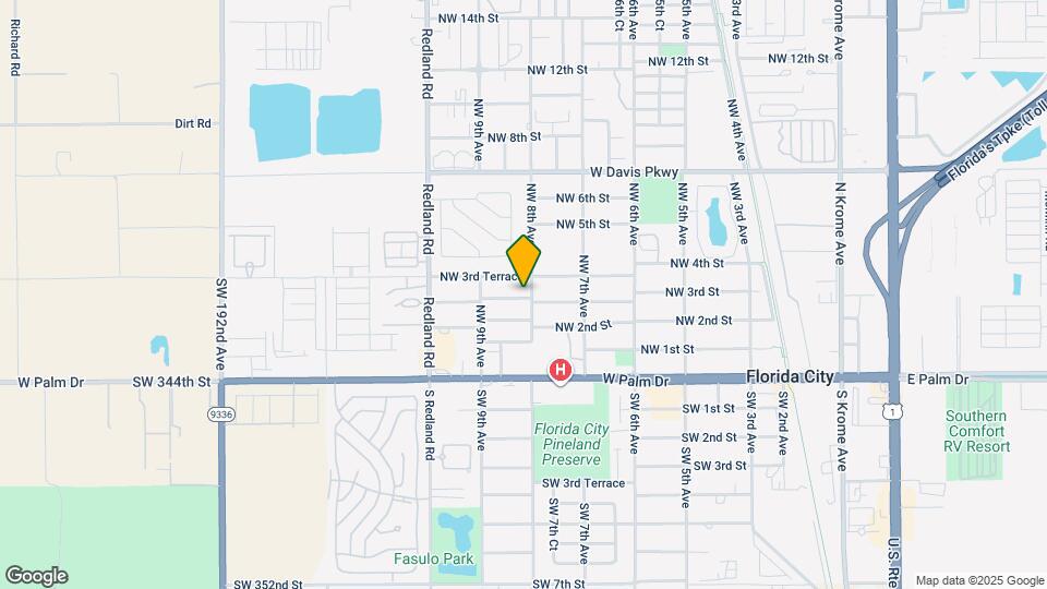 830 NW 3rd St Map and Location Details
