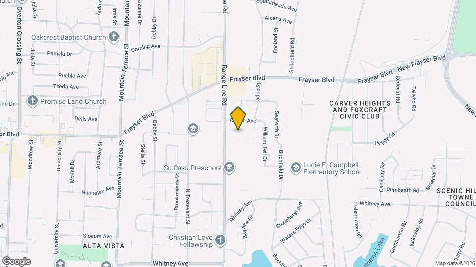 3355 Justine St Map and Location Details