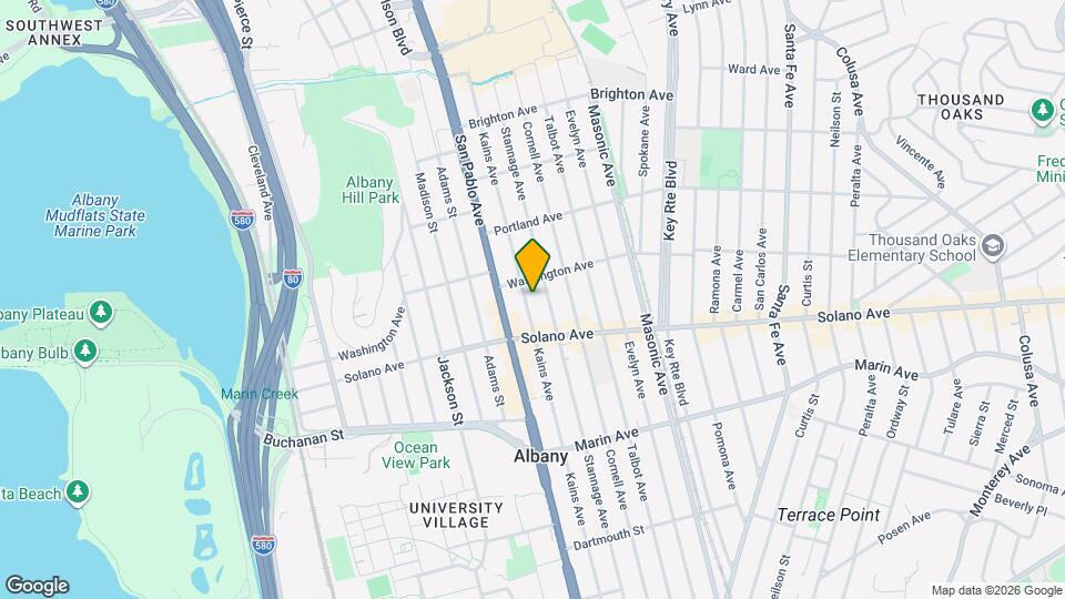815 Kains Ave Map and Location Details