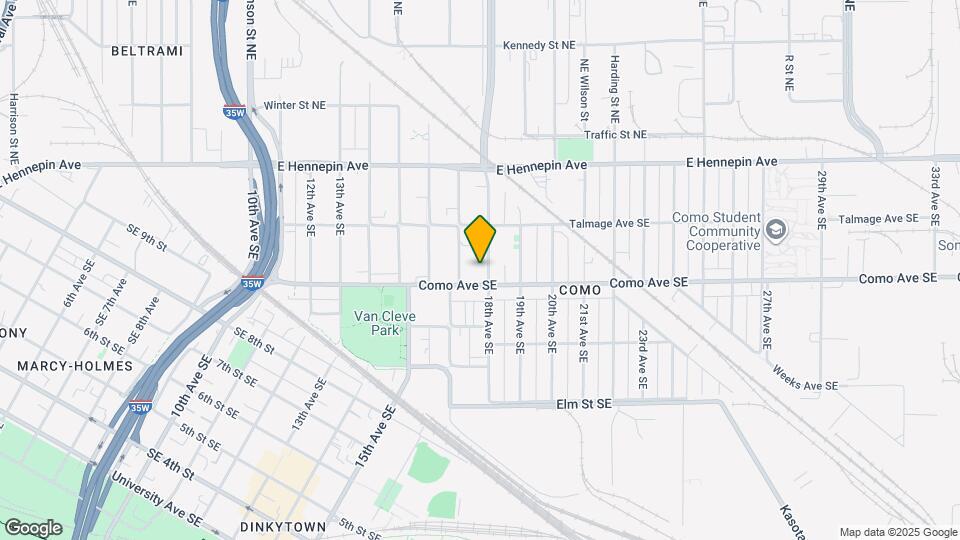 1015 18th Ave SE Map and Location Details