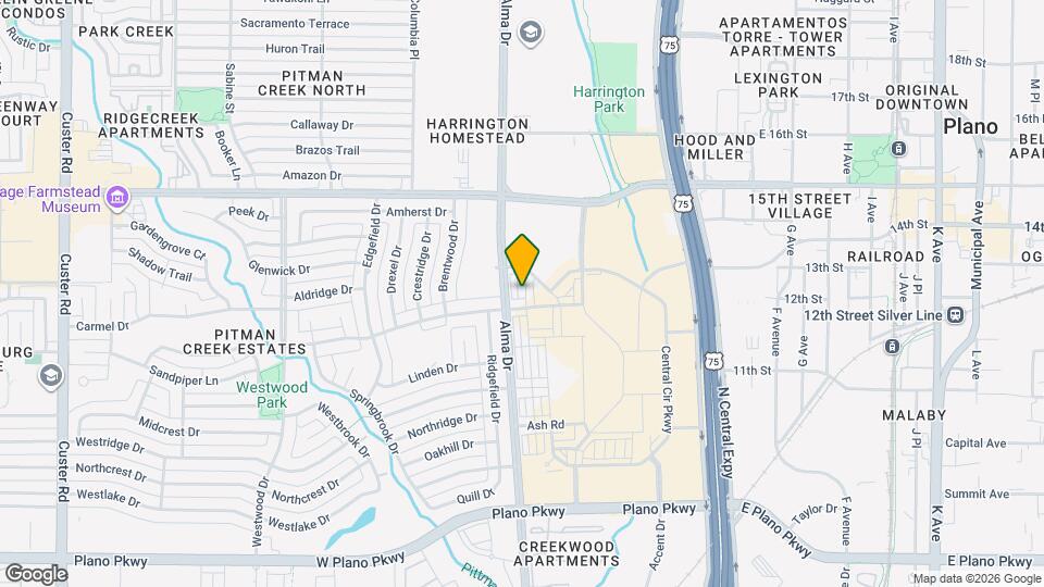 1121 Concan Dr Map and Location Details