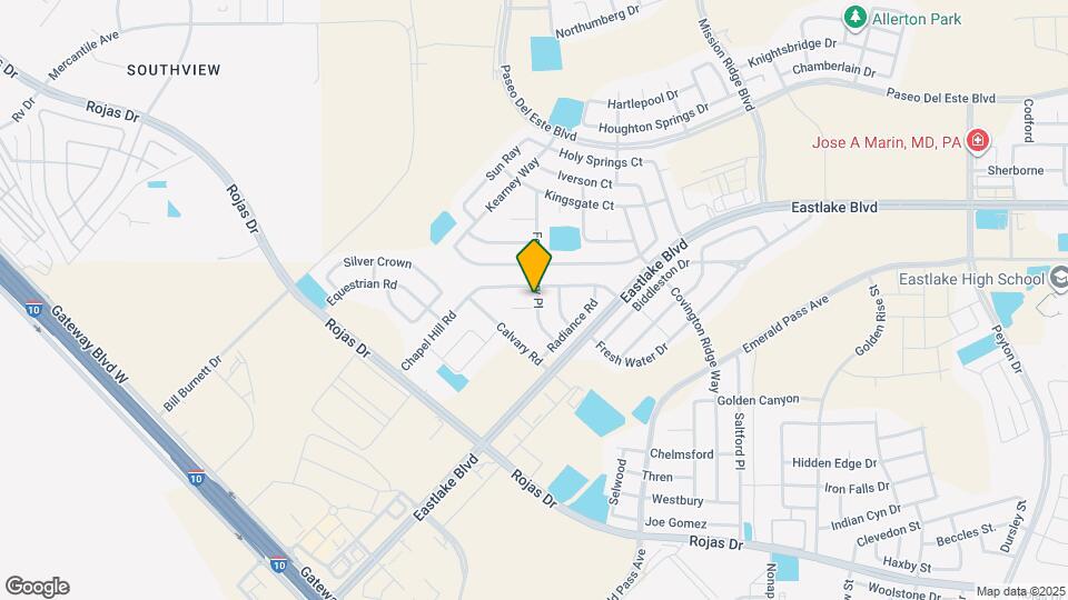 12165 Dome Ct Map and Location Details