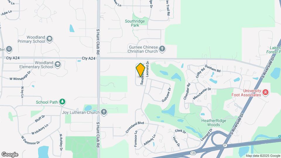 644 Sandwedge Pl Map and Location Details