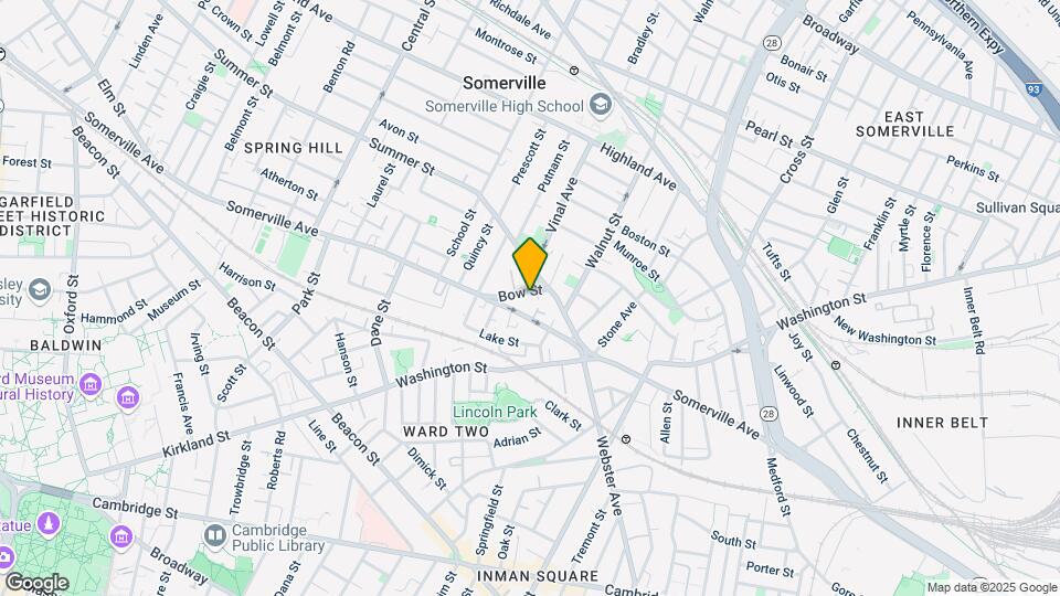 50 Bow St Mapa y Detalles de la Ubicación
