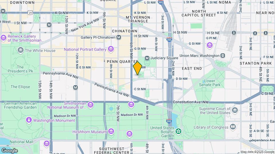 400 5th St NW Map and Location Details