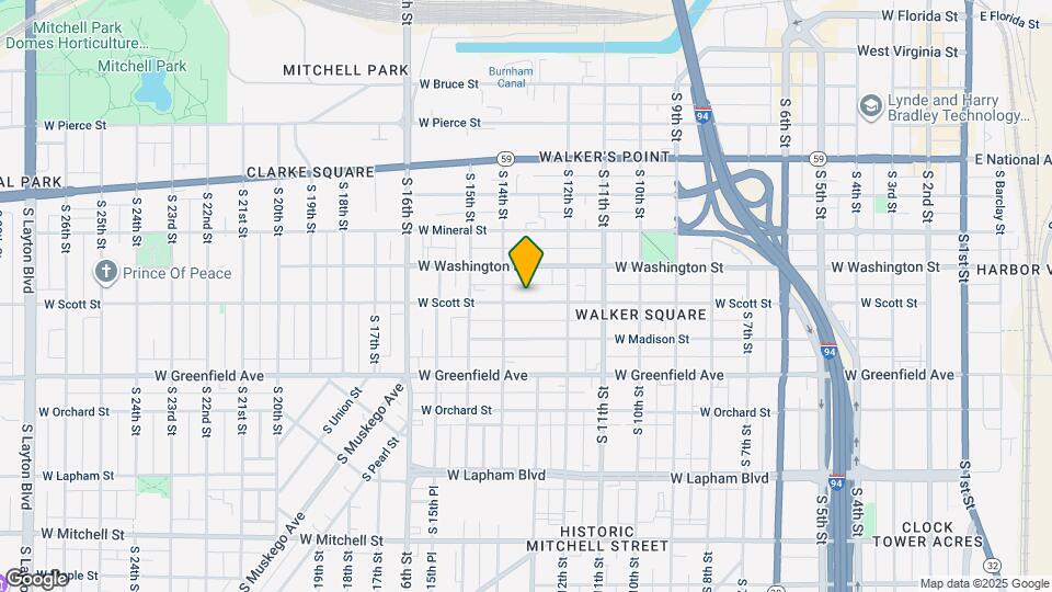1310 W Scott St Map and Location Details