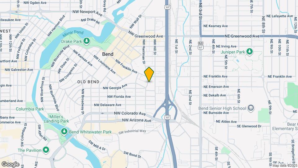 504 NW Harriman St Map and Location Details