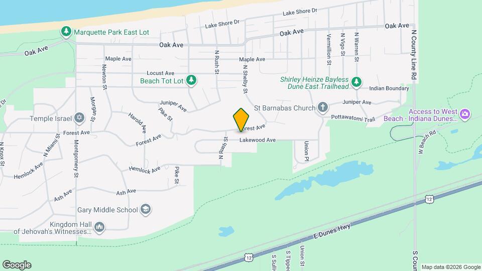 8350 Lakewood Ave Map and Location Details