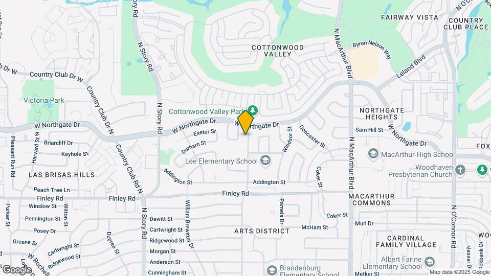 3711 Stafford St Map and Location Details