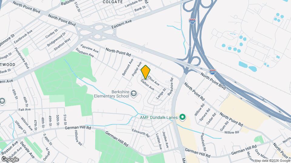 986 Dalton Ave Map and Location Details