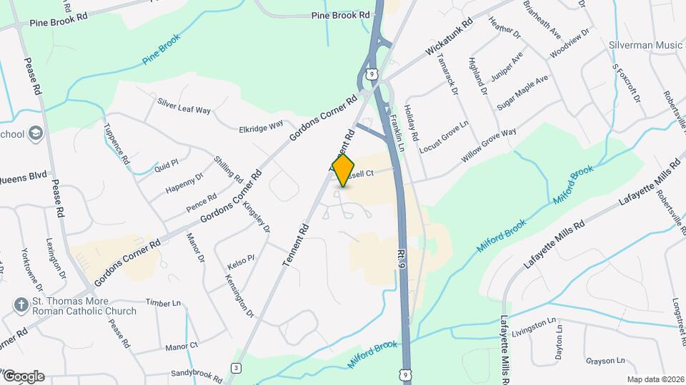 407 Hampton Ct Map and Location Details