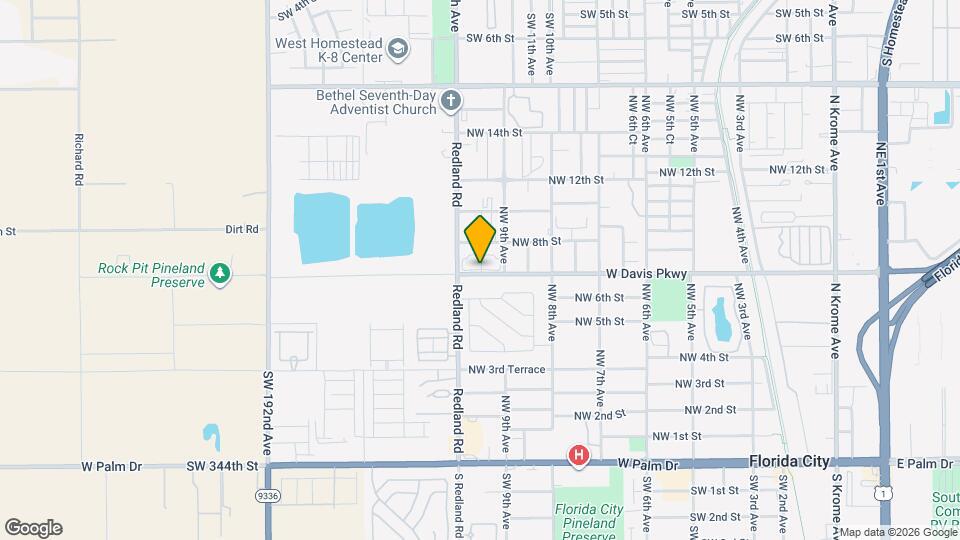 Redlands Arms Map and Location Details