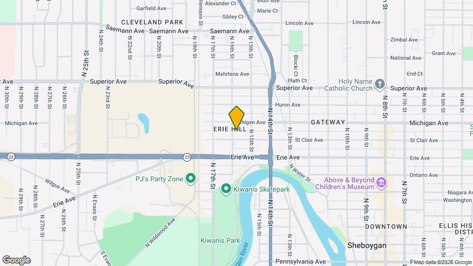 1213 N 16th St Mapa y Detalles de la Ubicación