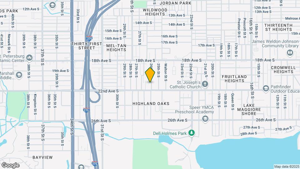 2111 26th St S Map and Location Details