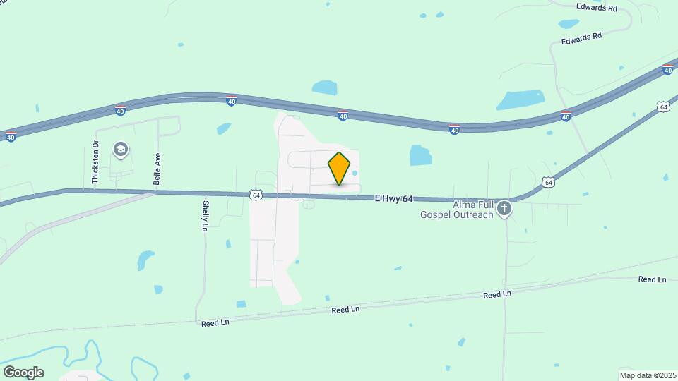 2021 Plum Creek Ln Map and Location Details