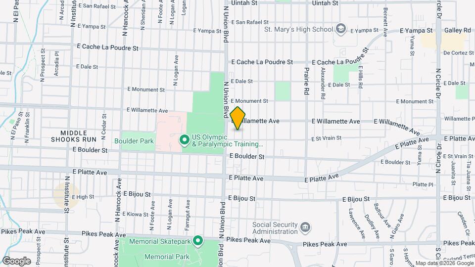 506 Bonfoy Ave Map and Location Details