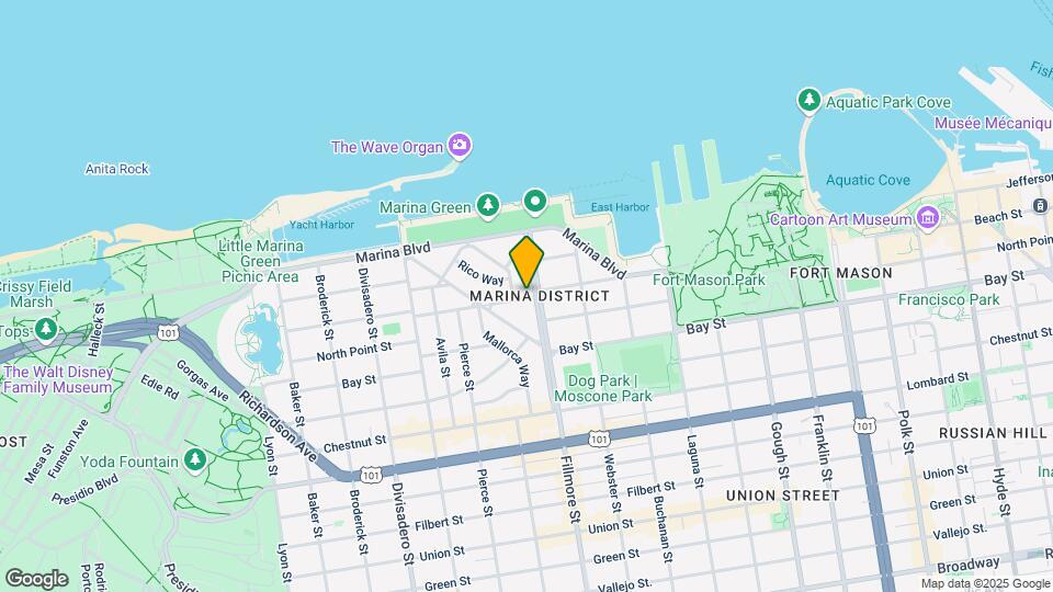 1700 Beach St Mapa y Detalles de la Ubicación