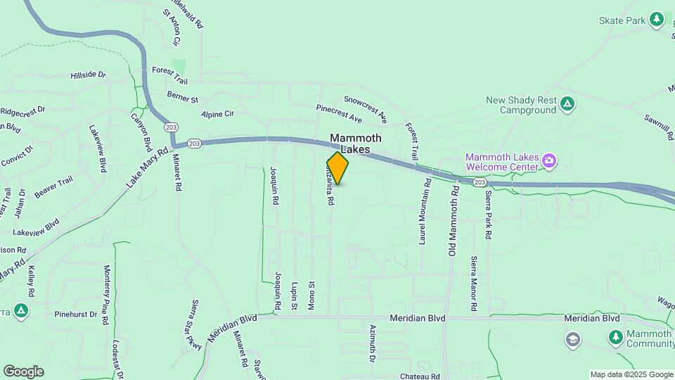 Manzanita Creek Map and Location Details