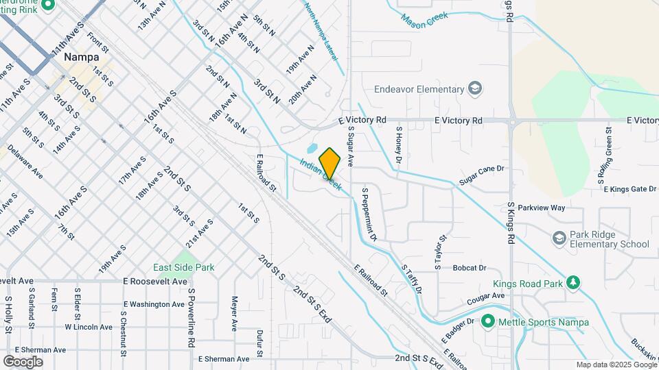 2132 E Whispering Willow Ln Map and Location Details