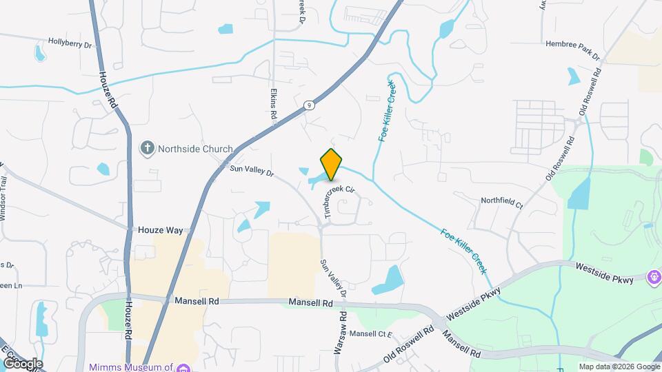 4006 Timbercreek Cir Map and Location Details