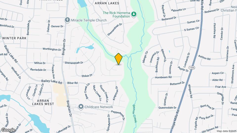 5721 Randleman St Map and Location Details