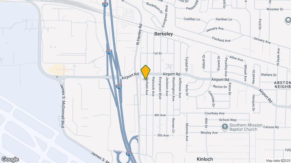 6147 Garfield Ave Map and Location Details