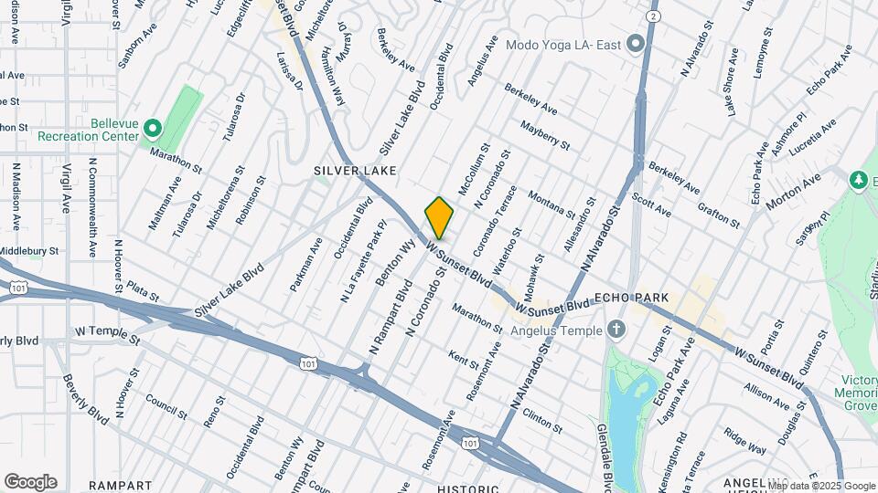 2511 W Sunset Blvd Map and Location Details