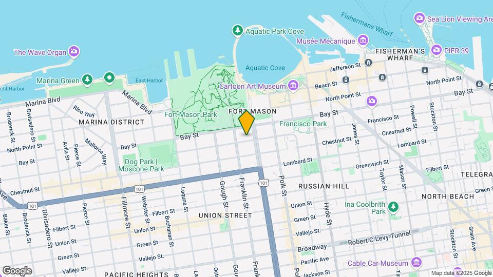 1234 Francisco St Map and Location Details