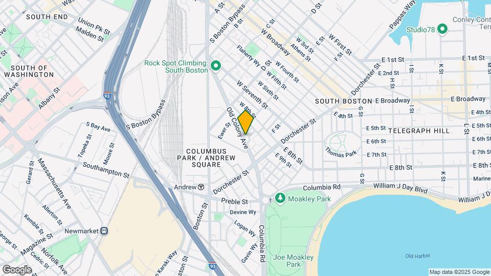 200 Old Colony Ave, Unit 313 Mapa y Detalles de la Ubicación