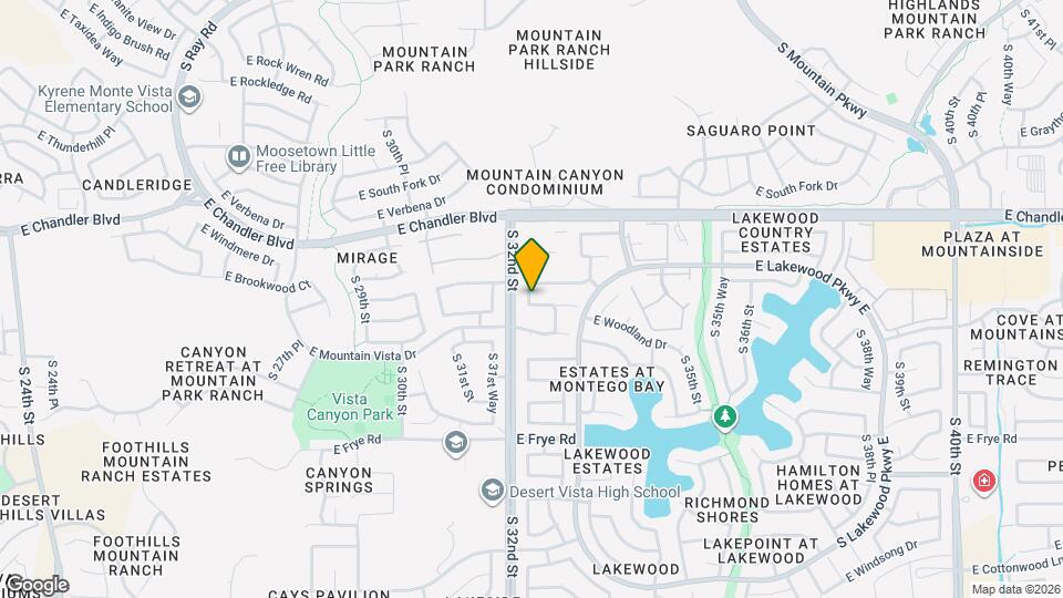 3216 E Muirwood Dr Map and Location Details