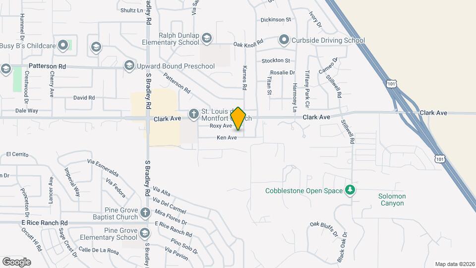 1293 Ken Ave Mapa y Detalles de la Ubicación