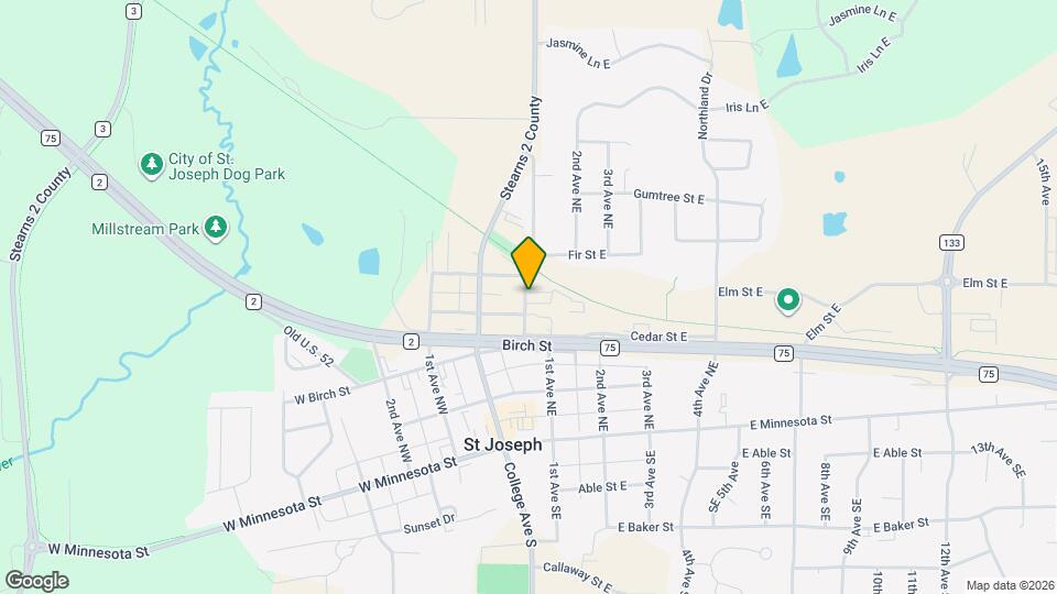 438 1st Ave NE Map and Location Details