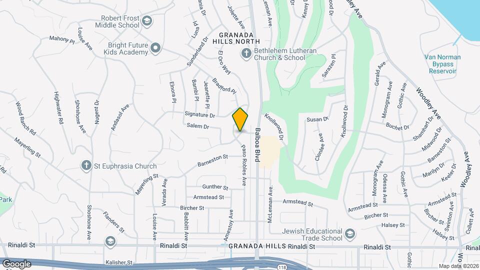 17032 Midwood Dr Mapa y Detalles de la Ubicación