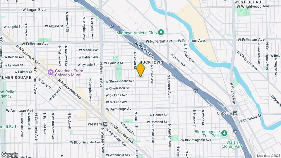 2144 Shakespeare Ave Map and Location Details
